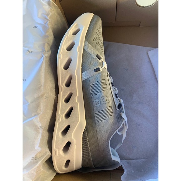 On Running Cloudeclipse Mens Road Running Shoes Alloy White 3MD30092547 Size 11 - Picture 4 of 10